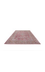 Gran alfombra oriental roja antigua 240 x 160