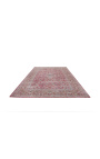 Grande tapete vermelho antigo oriental 240 x 160