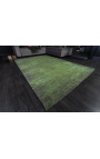 Gran alfombra oriental antigua verde 240 x 160