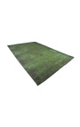 Gran alfombra oriental antigua verde 240 x 160