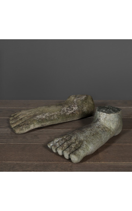 Fragment de picior de piatră de Buddha (mărimea S)