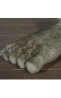Fragment de peu de Buda de pedra (talla S)