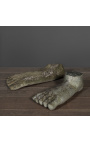 Фрагмент от каменен крак на Буда (размер M)