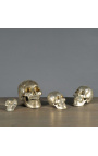 Metallskull sølv - Størrelse XS (9 cm)