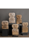 Idol of flat stone of Timor