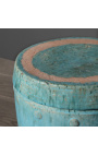 Javablauer Krug aus Terrakotta zur Regenwasserkonservierung