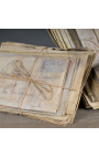 Set of 3 packets of old envelopes