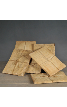 Set di 6 pacchetti di vecchie lettere