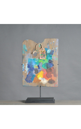 Elegante tavolozza del pittore "Gauguin" esposta