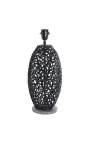 Lampa contemporană "Cory" aluminiu negru și marmură gri