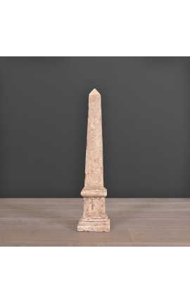 Obelisk izrezban u pješčanom kamenu 40 cm veličina M