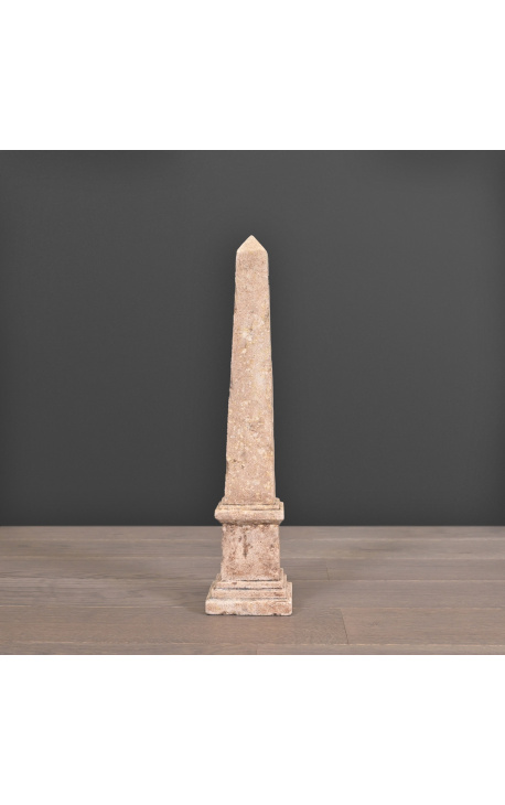 Obelisk geschnitzt in Sandstein von 40 cm größe M