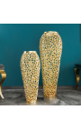 Deco vase CORY metal and gold aluminium - 90 cm