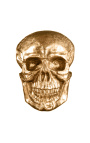 Grote gouden aluminium "Skull" wanden decoratie