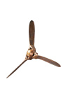 Aircraft propeller a fali dekorációhoz a réz alumíniumban - 97 cm