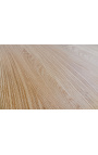 Apvalus valgomojo stalas PARMA 120 cm šviesus ąžuolis