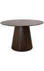 Ronde eettafel PARMA 120 cm donkere eik