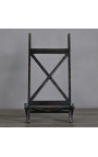Nomadic painter's easel in patinated balck wood