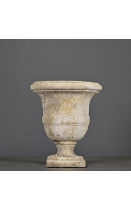 Vaso da giardino in pietra arenaria stile XVIII - Misura S