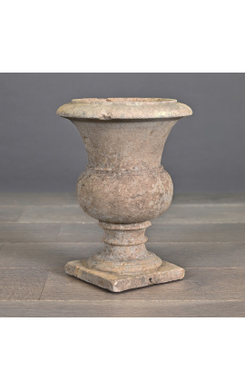 Vaso mediceo in pietra arenaria stile XVIII secolo - Misura S