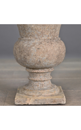 19th century style sandstone Medici vase - Size S