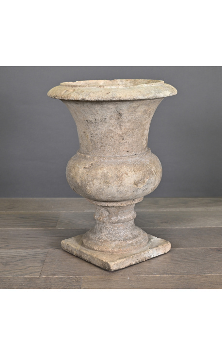 Sunn Sandstone Medici Vase fra 1800-tallet - størrelse M