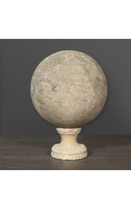 Сфера от пясъчен камък - размер L - 25 cm ∅