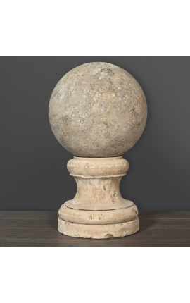 Grande sphère en pierre de sable - Taille XL - 30 cm ∅