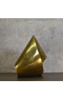 Скульптура из золотой ленты Мебиус - Размер L