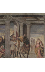 Velmi velké panoramatické tapety "A la cour" - 13 m x 2,5 m