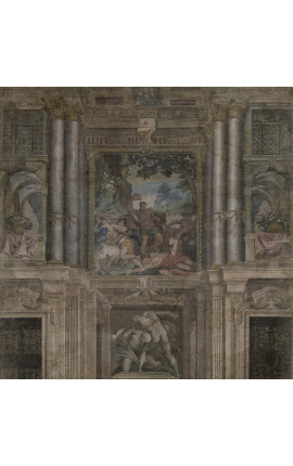 Panoramikus háttérkép Baroque &quot;Battle&quot; n°2&quot; - 3 m x 3.05 m