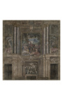 Papier peint panoramique Baroque "Bataille" n°2" - 3 m x 3,05 m