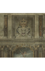 Papel de parede panorâmico Barroco "As Artes" n° 2" - 3.66 m x 3 m