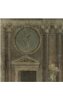 Papel de parede panorâmico Barroco "As Artes" n° 1" - 3.66 m x 3 m