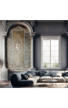 Panoramikus háttérkép Baroque "A művészetek" n°2" - 3.66 m x 3 m