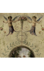 Carta da parati panoramica "Arabesques to angelots" - 236 cm x 200 cm