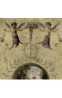 Panoramic wallpaper "Arabesques to angelots" - 236 cm x 200 cm
