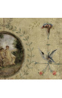 Papier peint panoramique "Arabesques aux angelots" - 236 cm x 200 cm