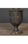 XIXth century - stil sort marmor apotek pott