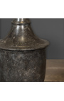 Vaso da farmacia in marmo nero in stile XIX secolo