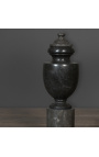 Urna in marmo nero del XVIII secolo