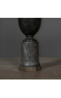 1700-tals urne i sort marmor