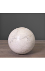 Sphere en marbre blanc - veľkosť L