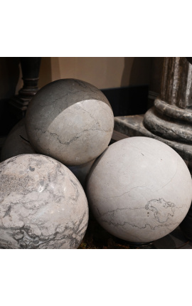 Sphere en marbre blanc - veľkosť XL