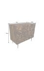 Bar kabinet "Miles" rosewood mintával 3d