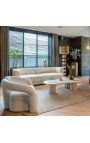 3 platsers "Phebe" soffa design Art Deco i grönt samvet