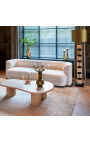 3-miestny "Aktuality" sofa dizajnArt Deco v zelenej velvet
