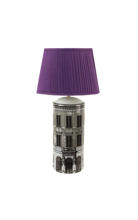 Grand pied de lampe cylindrique 