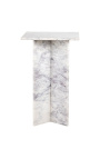 SHERLOCK kvadratni stolić u bijelom mramoru - 45 cm