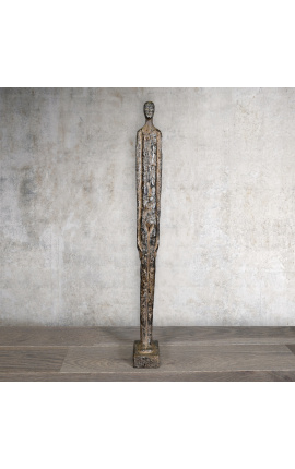 Large reproduction of bronze color metal "Ombra della Sera"